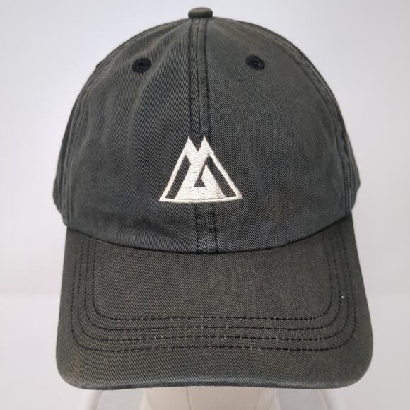 L2 Data Collection Slideback Baseball Cap Black One Size Alternative Apparel - Picture 2 of 10